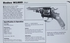 Bodeo pistola revolver quadro