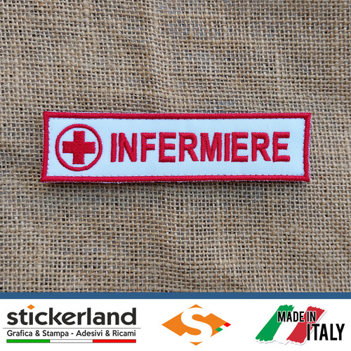 Toppa patch croce rossa - toppa,