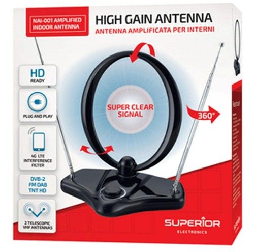 Antenna amplificata per