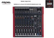 PROEL MQ12USB MIXER PROFES. 12