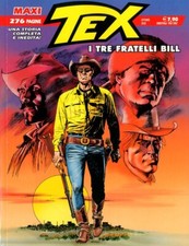 fumetto MAXI TEX n 27 edizione BONELLI I TRE FRATELLI BILL