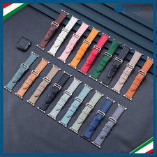 ✅CINTURINO IN ECOPELLE COMPATIBILE CON APPLE WATCH 38/40/41/42/44/45mm ✅