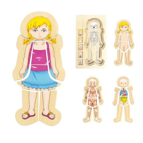 Woodenfun mein rper puzzle - woodenfun,