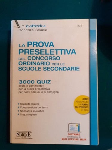 Prova preselettiva del - prova,