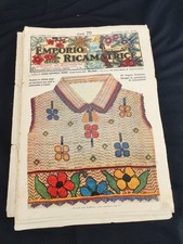 Annata completa rivista cucito "Emporio della ricamatrice" 1929