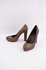 Decolletè Donna The Seller Vera Pelle Marroni N 39