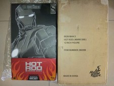 HOT TOYS IRON MAN 3 MARK 22 HOT ROD SIDESHOW EXCLUSIVE DIE CAST