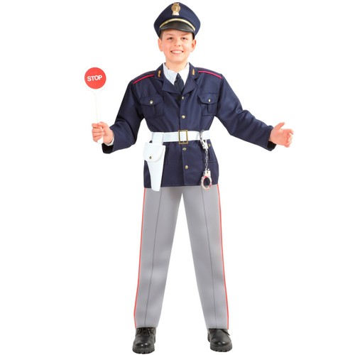 Costume police bambino vestito - costume,
