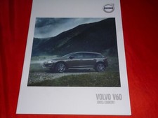 VOLVO V60 Cross Country D3 D4 D4 AWD T5 AWD Brochure Depliant dal 2016