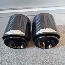 Punte scarico mini nere - 2, di