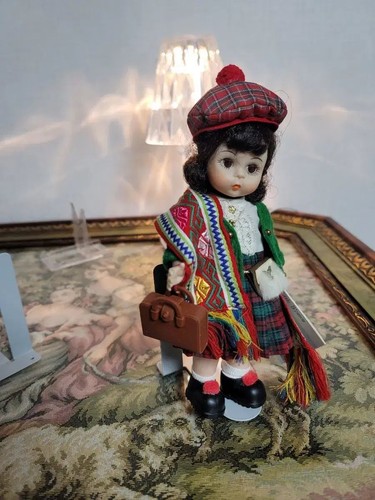 Borsa kilt bambola scozzese