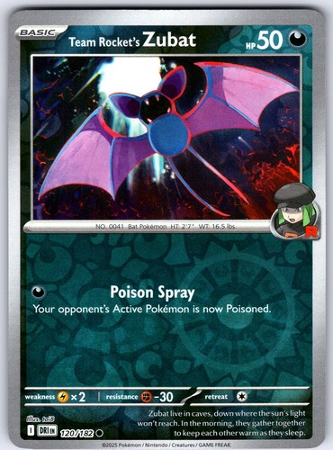 Team rocket zubat 120 182 - team, rocket's