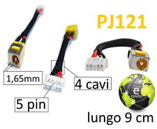CONNETTORE ALIMENTAZIONE POWER DC JACK NOTEBOOK PJ121 ACER TravelMate 5720