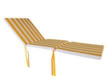 Markotex Cuscino per sdraio - lettino - sedia - SFODERABILE CUSCINO DA GIARDINO
