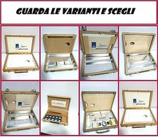 Valigetta artisti legno cassetta per pennelli  colori tempere da pittore VINTAGE