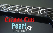 Ouija Kirk Hammett ESP KH-2 MOP marcatori tasti vinile intarsio decalcomania per QUALSIASI CHITARRA