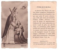 SANTINO - SAN BIAGIO 1898 - SHR495