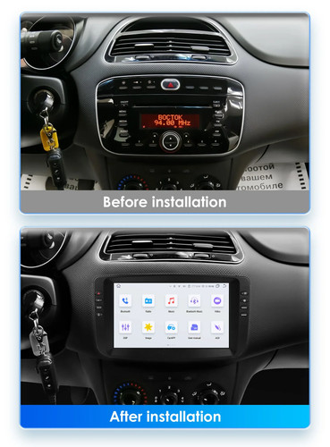 Autoradio android fiat punto - android,
