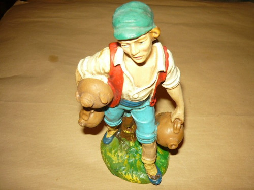 Presepe fontanini viandante - presepe,
