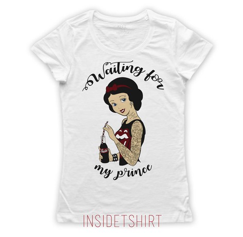 Maglietta biancaneve maglia - maglietta,