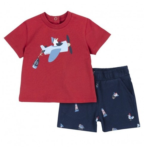Completo chicco bimbo rosso - completo,