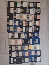 LOTTO 50 FLOPPY DISK 3.5" USATI PROGRAMMI VARI VINTAGE