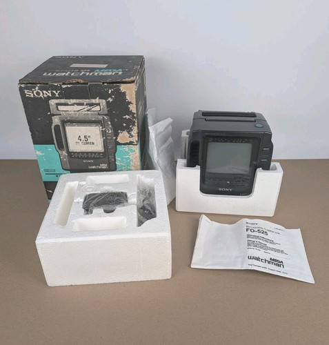 Vintage sony mega watchman - vintage,