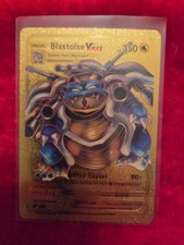 Pokemon Blastoise VMAX Gold