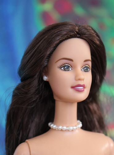 Barbie castana capelli lunghi