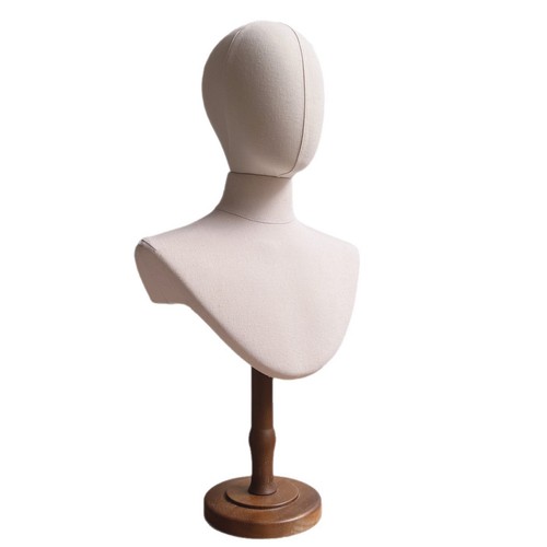 Manichino con base - con, legno