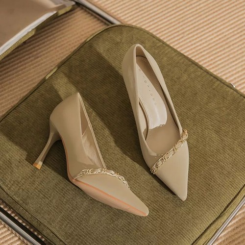 Decolte scarpe beige - 8,