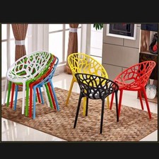 Set sedie da pranzo impilabili