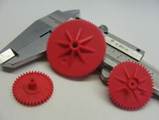 PHILIPS F6622 F6612 F6212 F6335 F6922 Ingranaggi Set 3 Pezzi Non Stampa 3D