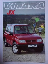 Brochure suzuki vitara jx orig