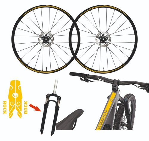 Adesivi cerchi bici mtb - mtb, 26''