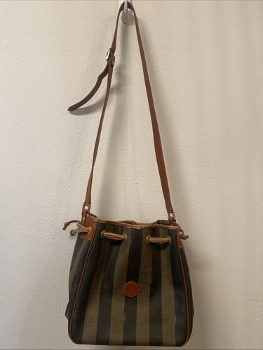 Fendi vintage pequin bucket - fendi,