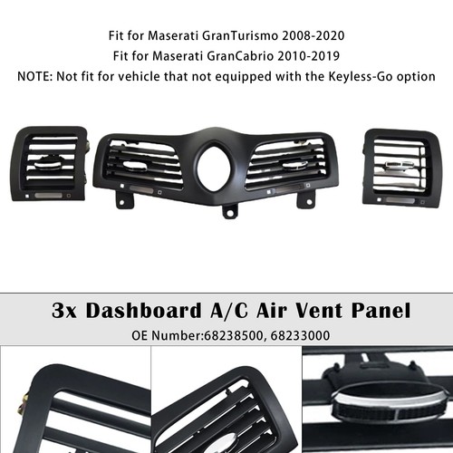 Dashboard air vent panel - a/c,