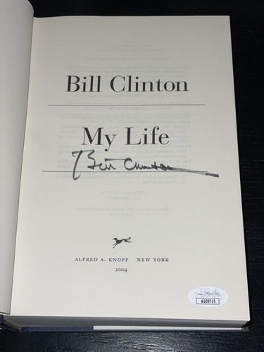 Libro firmato bill clinton jsa - bill,