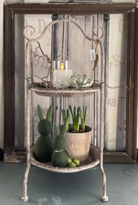 ETAGERE SHABBY CHIC CON PIATTI