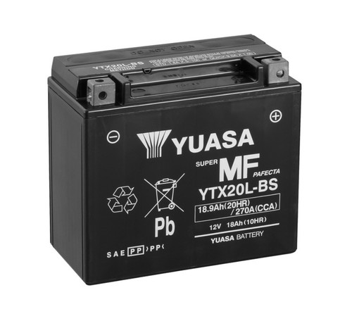 Batteria yuasa ytx20l 12v - batteria, ytx20l-bs