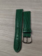 Vintage Green Leather Strap