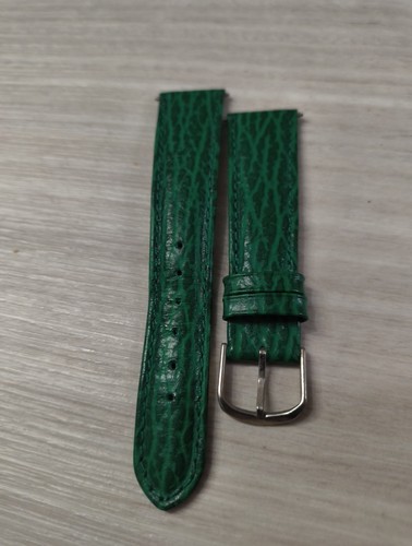 Cinturino pelle verde - in,