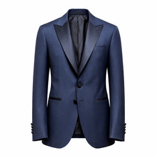 ROY ROBSON men's blue tuxedo