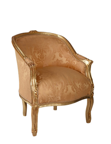 Poltrona oro antico - poltrona,
