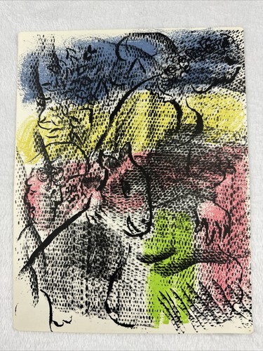 Marc chagall originale 1970 - marc,
