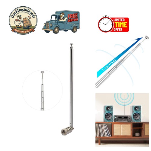 Antenna telescopica leggera - telescopica,
