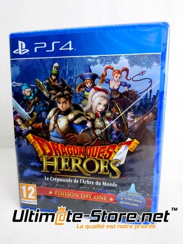 Jeu ps4 dragon quest heroes - dragon,