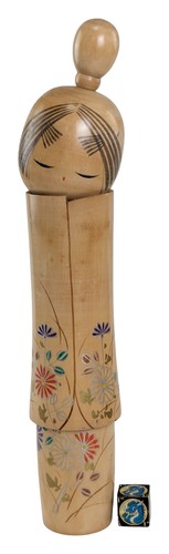 Bambola kokeshi creativa - bambola, xl