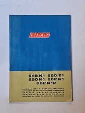 Fiat 645N1 650E1 650N1 662N1