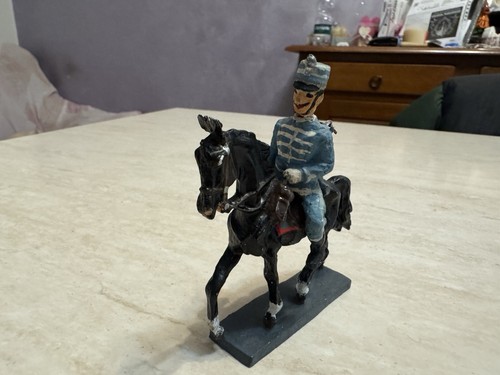 Soldatino piombo cavallo - a,